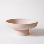 Decorative Pedestal Fruit Bowl for Kitchen Counter Serving