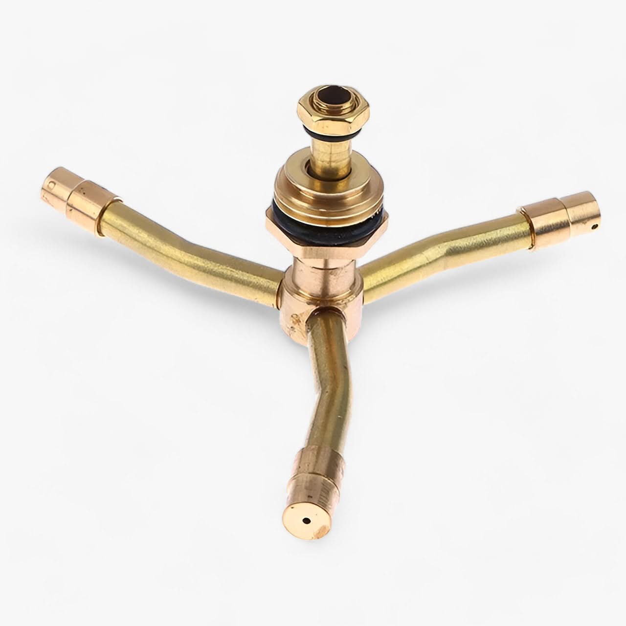 360° Adjustable Brass Garden Sprinkler – SpinJet Watering System