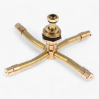 360° Adjustable Brass Garden Sprinkler – SpinJet Watering System