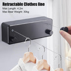 Versatile Folding Clothesline for Efficient Spaces