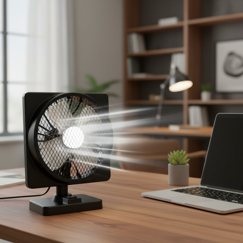 USB Car Fan - Compact Portable Air Conditioner