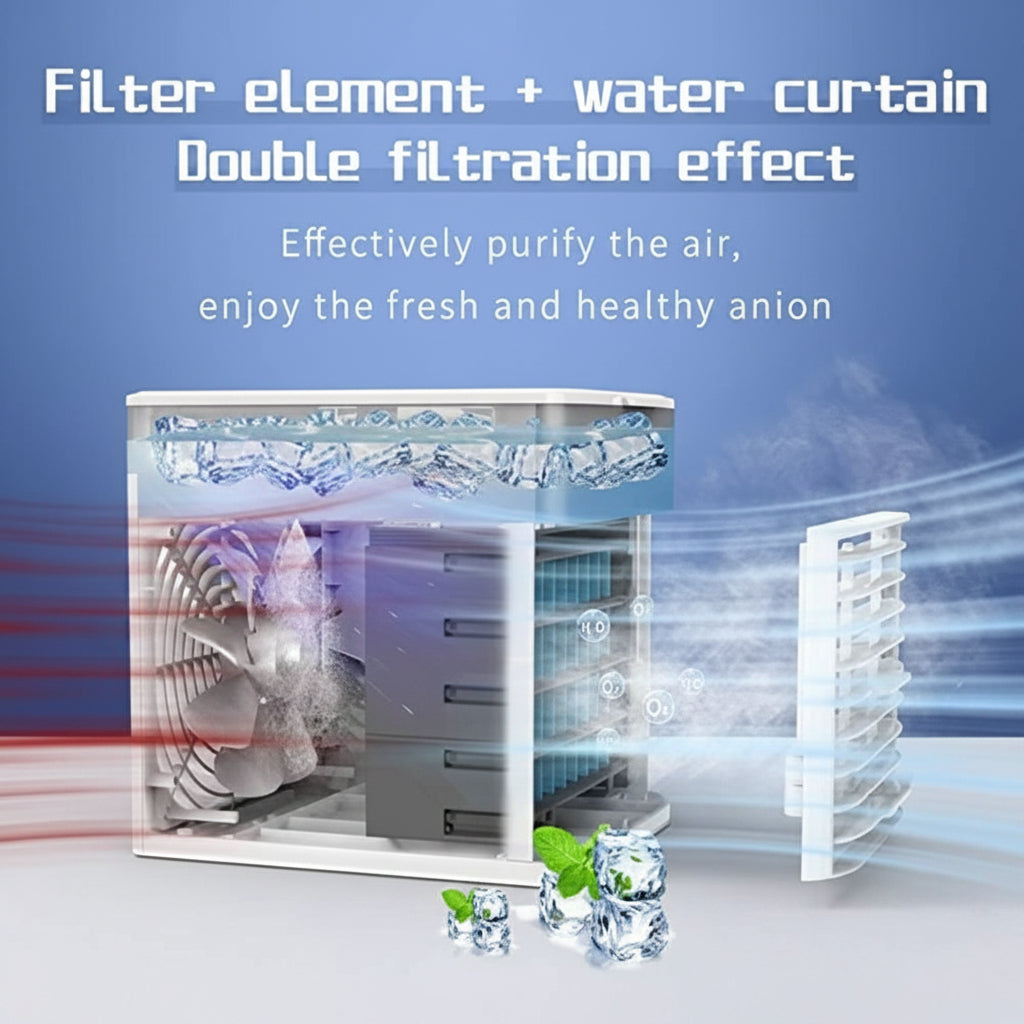 Energy Saving Portable Air Conditioner with Water Reservoir