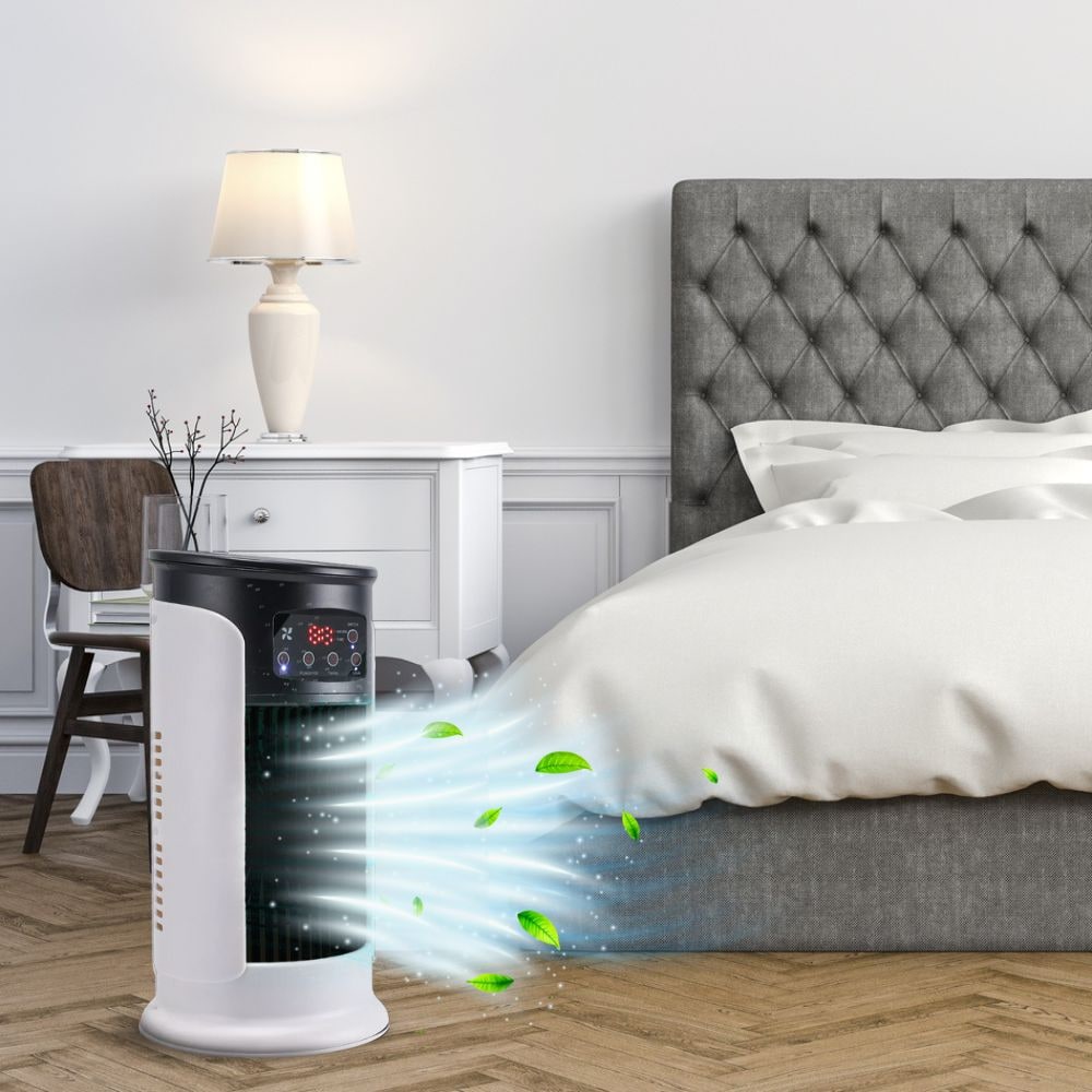 Tower Fan with Portable Air Cooling Function