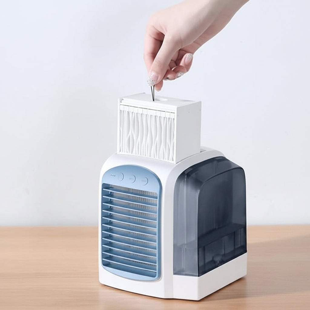 Mini Oscillating Fan – Portable Air Cooler