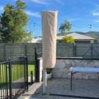 Outdoor Parasol Protective Sleeve with Zipper