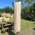 Outdoor Parasol Protective Sleeve with Zipper