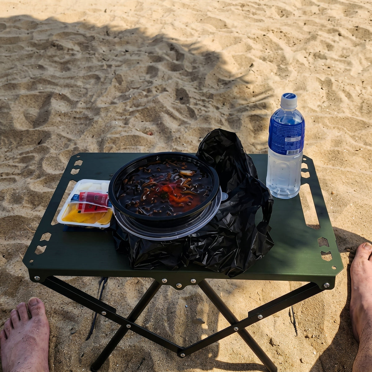 Folding Camping Table - Portable Rectangular Design