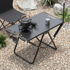 Folding Camping Table - Portable Rectangular Design