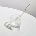 Twisted Glass Straw - Eco-Friendly and Reusable