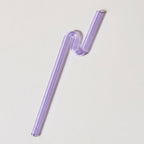 Twisted Glass Straw - Eco-Friendly and Reusable