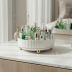Ribbed Design Rotating Storage Tray