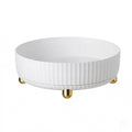 Ribbed Design Rotating Storage Tray