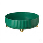 Ribbed Design Rotating Storage Tray