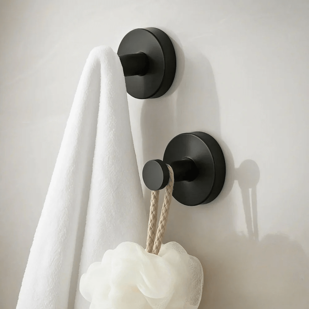 Button-Style Round Suction Hook for Wall Mounting