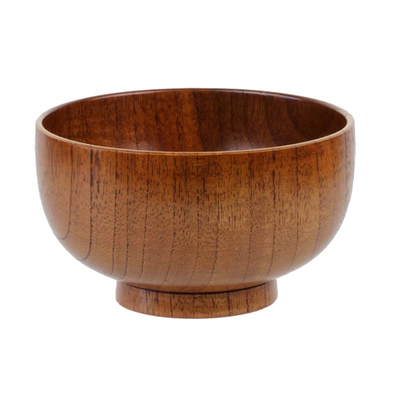 Wooden Bowl on Stand Base - Round Design