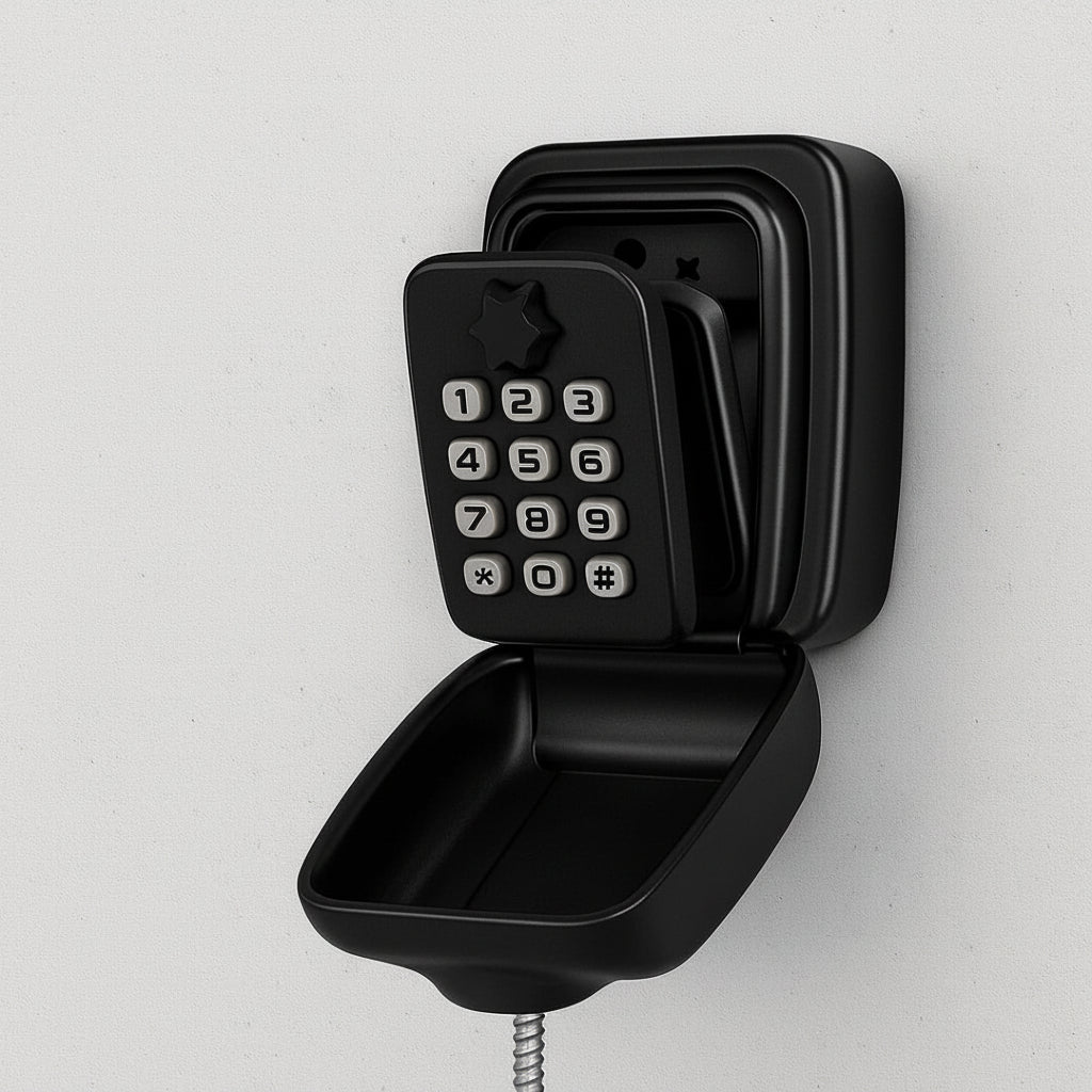 Outdoor Waterproof Combination Safe - Wall Mounted Key Lock Box