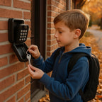 Outdoor Waterproof Combination Safe - Wall Mounted Key Lock Box