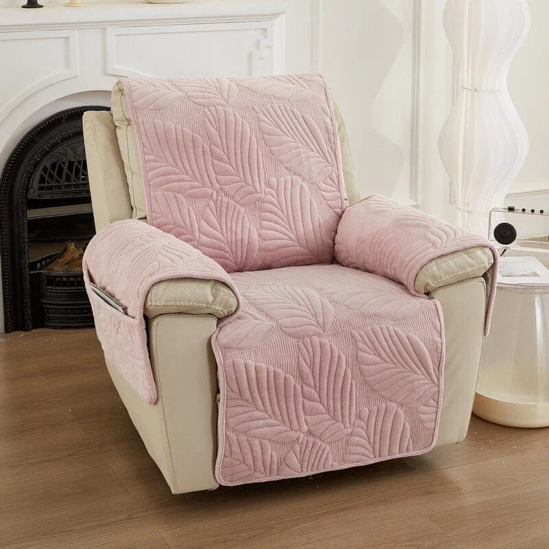 Non-Slip Recliner Chair Protector Cover in Green