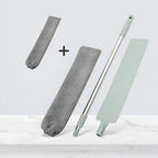Flat Design Microfiber Brush for Cleaning Gaps - Retractable Mop Tool