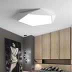 Modern LED Ceiling Light Fixture with Geometric Design