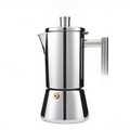 Stainless Steel Espresso Maker - Classic Brew Experience