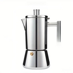 Stainless Steel Espresso Maker - Classic Brew Experience