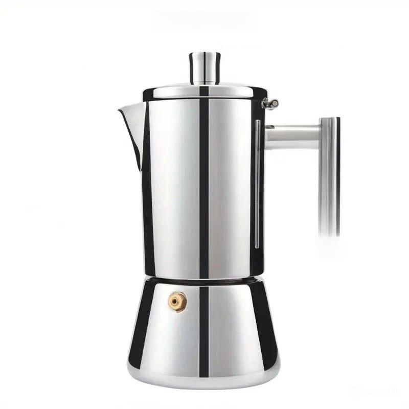 Stainless Steel Espresso Maker - Classic Brew Experience