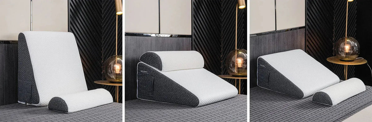 Elevate Comfort Wedge Pillow – Cooling Memory Foam Support
