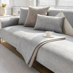 Textured Waffle Fabric Pattern Sofa Blanket