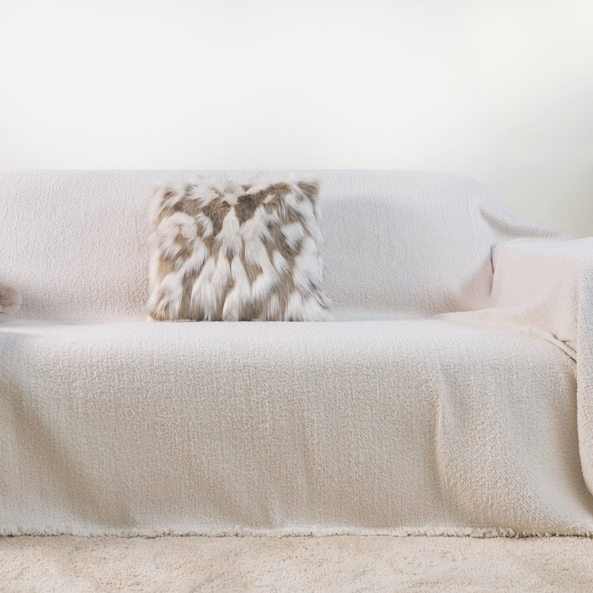 Hidden Zipper Soft Pillow Cover