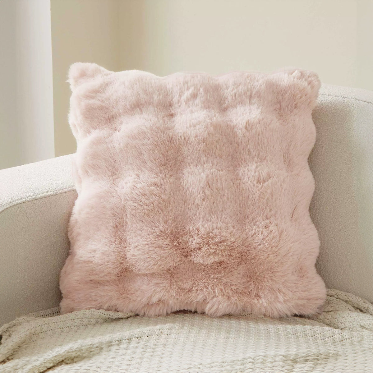 Hidden Zipper Soft Pillow Cover