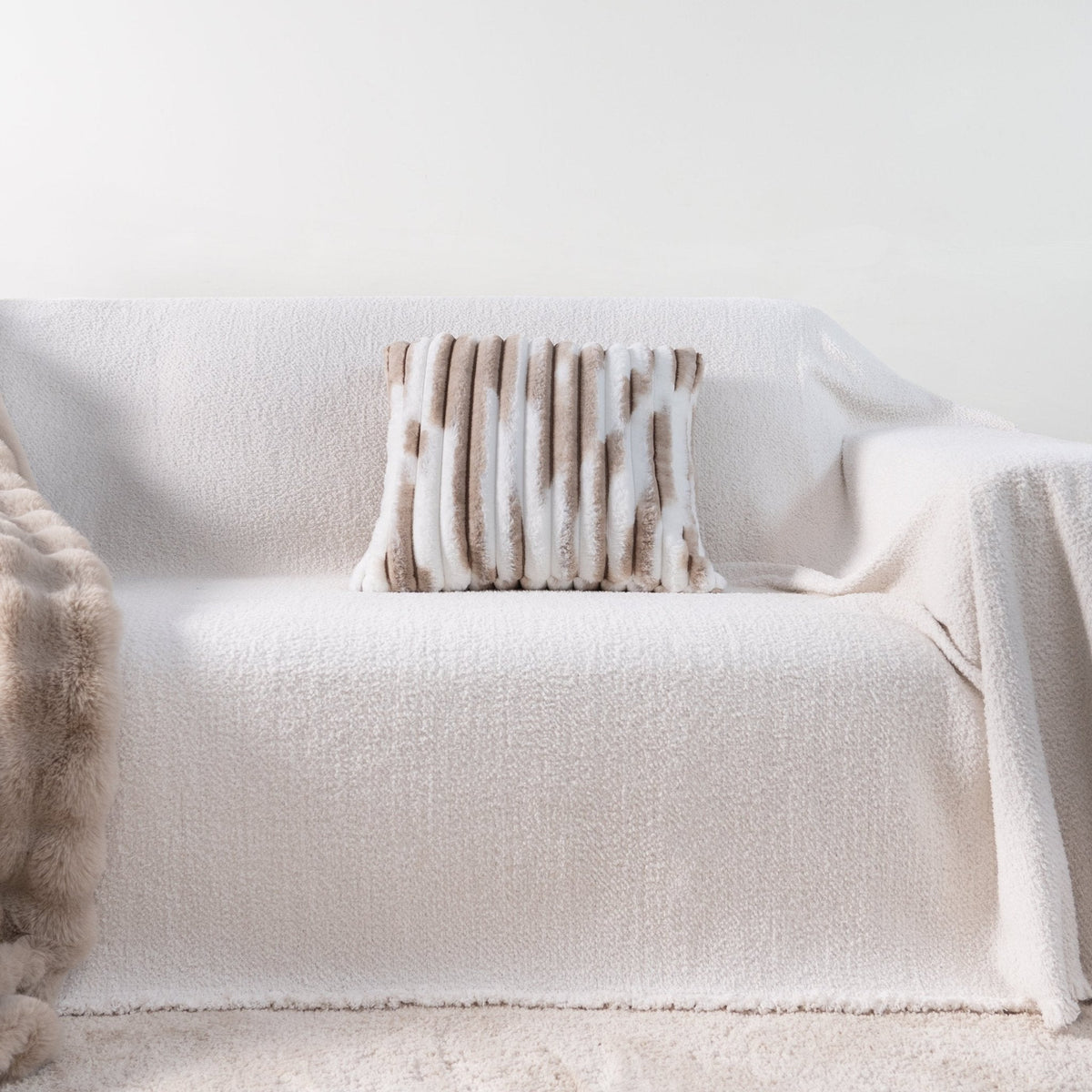 Hidden Zipper Soft Pillow Cover