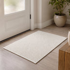 Non-Slip Rug with Soft Plush Bladder Texture for Doorway