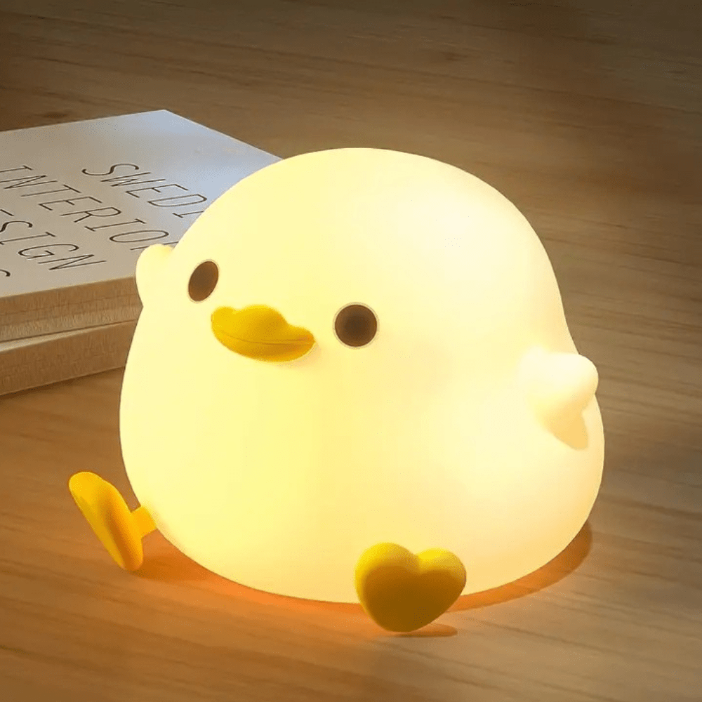 LED Night Light in Duck Shape with Color Changing Features