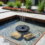 Floating Solar Water Pump with Fountain Feature