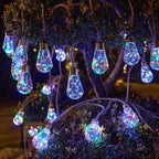 Outdoor Solar String Lights – Hemp Rope, 8 Lighting Modes, IP65