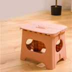 Folding Stool with Handle for Stability and Support