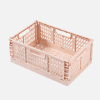 Foldable and Stackable Storage Container for Indoor and Outdoor Use