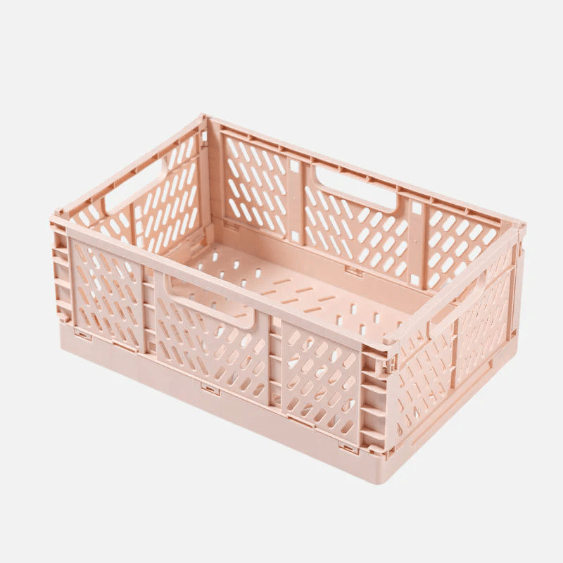 Foldable and Stackable Storage Container for Indoor and Outdoor Use