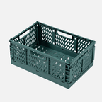 Foldable and Stackable Storage Container for Indoor and Outdoor Use