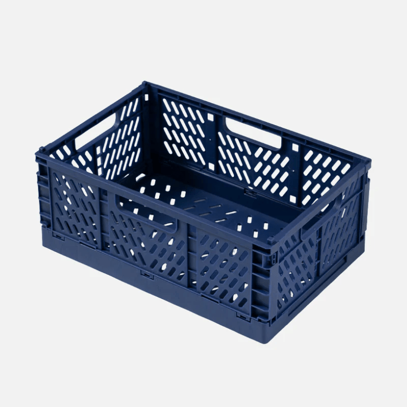 Foldable and Stackable Storage Container for Indoor and Outdoor Use