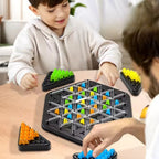 Foldable Triangle Chess - Indoor Family Strategy Board Game