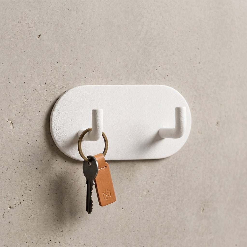 Minimalist Self-Adhesive Wall Hook – Durable and Sturdy Design