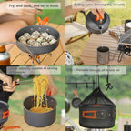 Explorer's Essential Camping Cookware Set | Compact & Durable