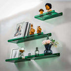 Minimalist Floating Shelf for Display and Storage - Clear Acrylic