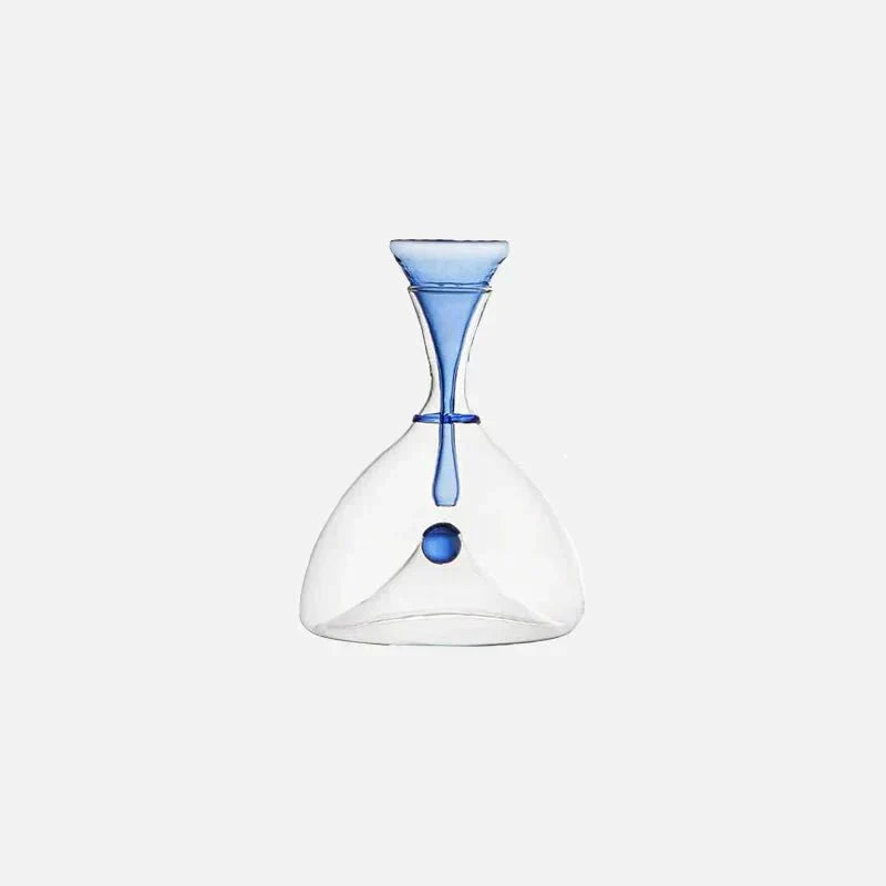 Elegant Handcrafted Glass Wine Decanter