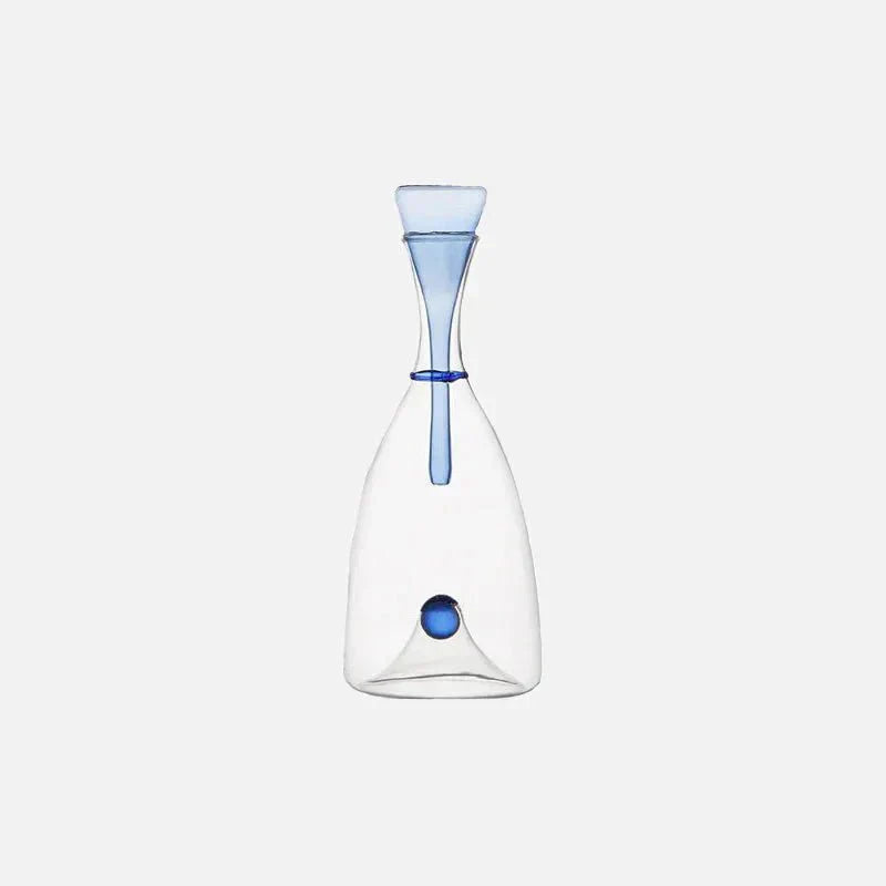 Elegant Handcrafted Glass Wine Decanter