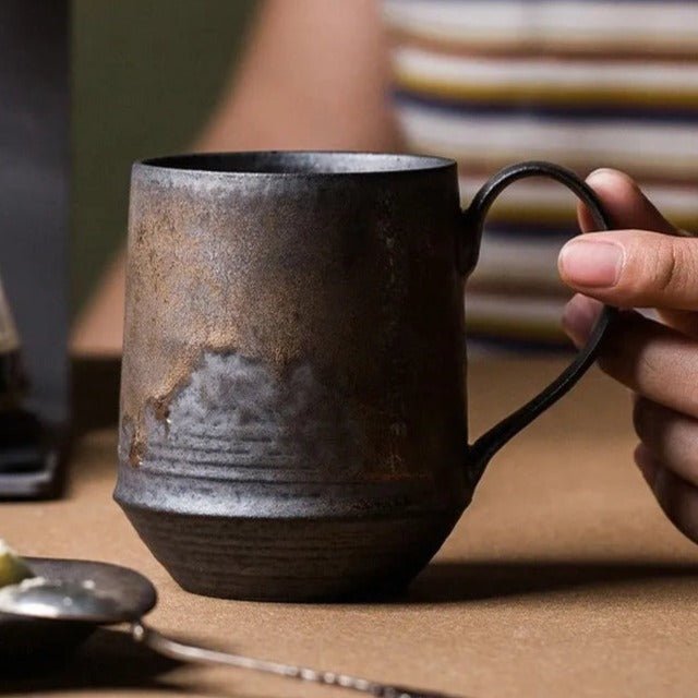 Charming Rustic Ceramic Mug Collection