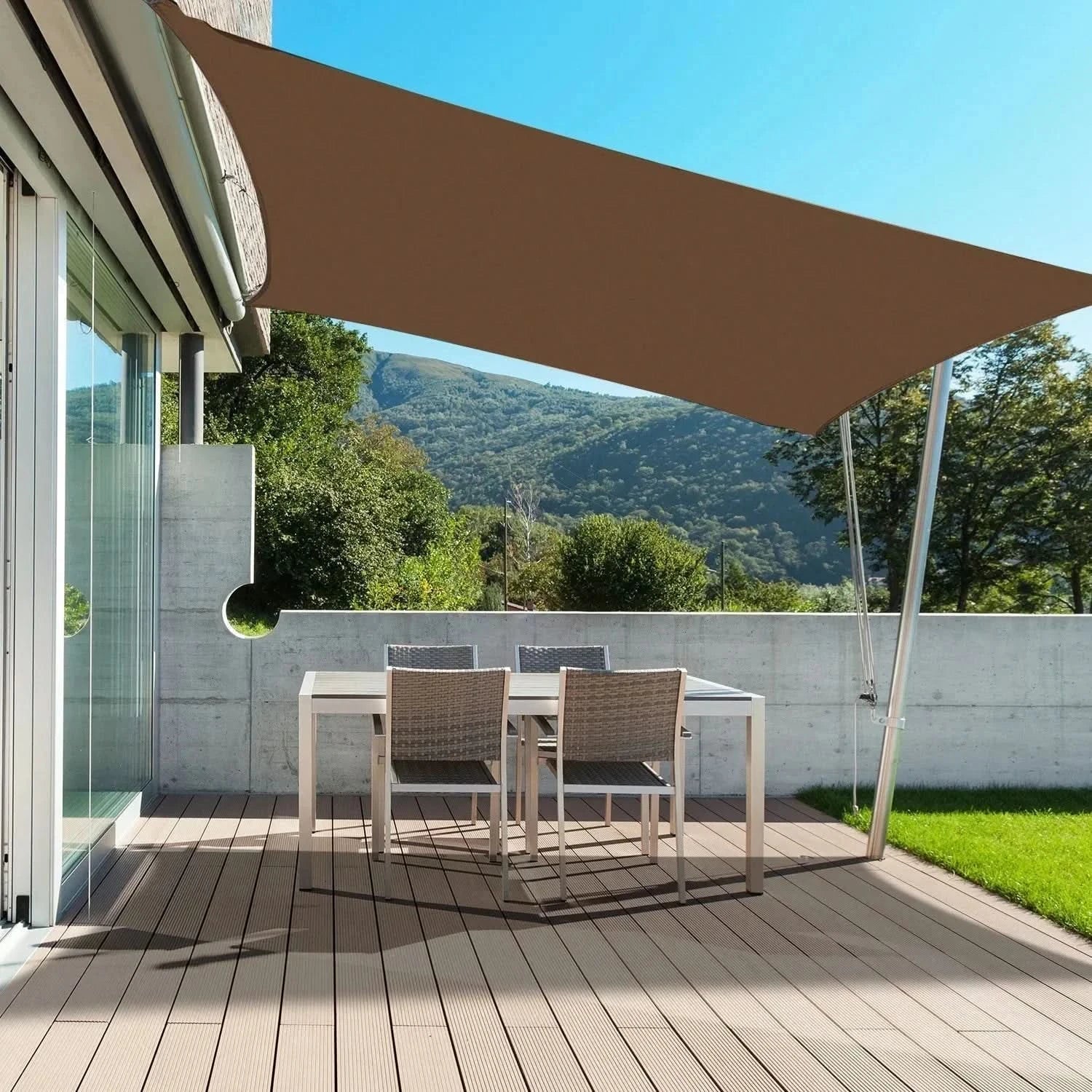 Portable Waterproof Canopy – UV Protection Sun Shade Sail