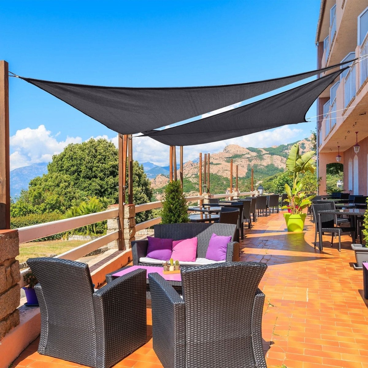Portable Waterproof Canopy – UV Protection Sun Shade Sail